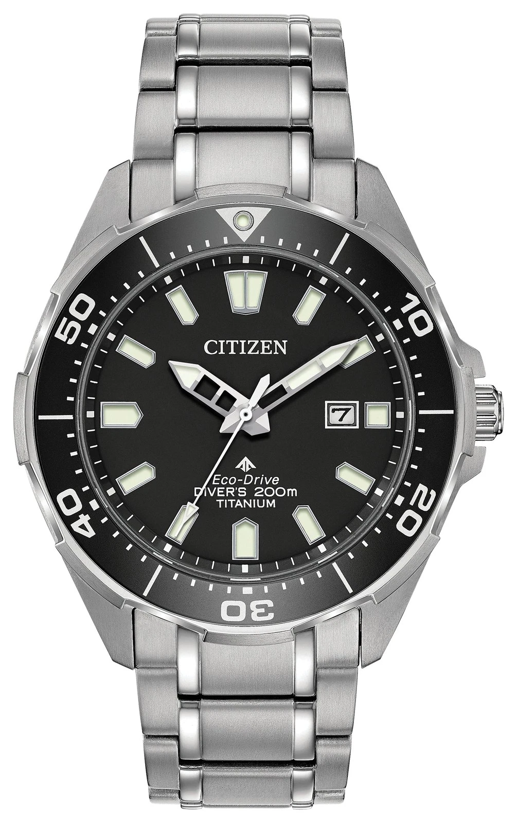 Citizen Promaster Dive Super Titanium 44MM Solar   BN0200 56E Mens Watch