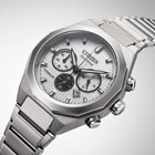 Citizen Zenshin "Senkei" Super Titanium Chronograph White Dial   CA4690 51A