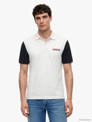 Classic Fit Colorblock Polo