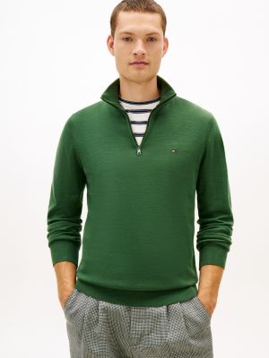 Classic Quarter Zip Sweater