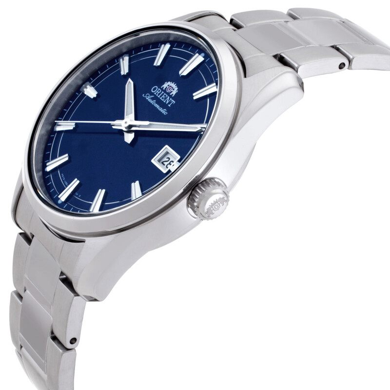 Classic Stretto Date Automatic Blue Dial Watch