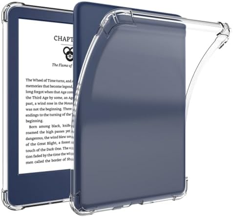 Clear Case Compatible with Hanvon Clear 6  6 Inch Kindle 2024 and iReader Neo 2   Ultra Slim Soft TPU Transparent Cover  Lightweight and Durable Protection  Clear 