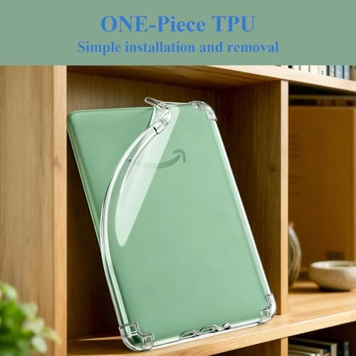 Clear Case Compatible with Hanvon Clear 6  6 Inch Kindle 2024 and iReader Neo 2   Ultra Slim Soft TPU Transparent Cover  Lightweight and Durable Protection  Clear 