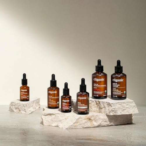 Cliganic Organic Argan Oil 8oz with Pump  100  Pure   for Hair  Face & Skin  Packaging May Vary