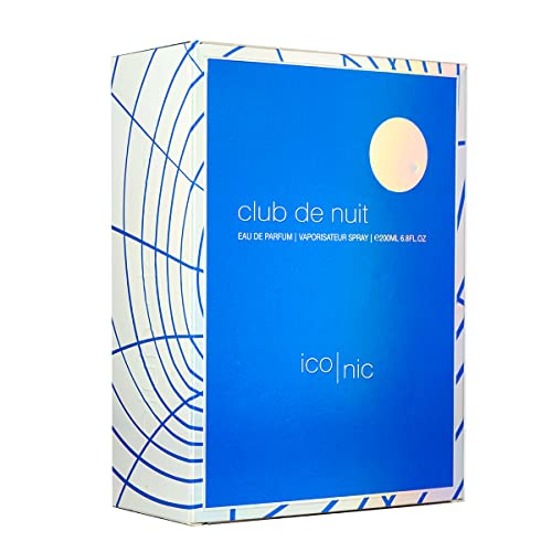 Club De Nuit Iconic Blue by Armaf for Men   6 8 oz EDP Spray