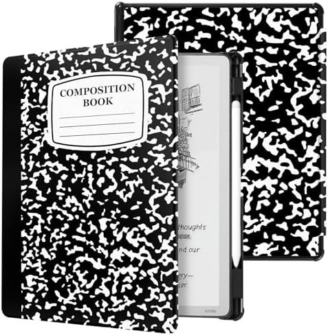 CoBak Funda para Kindle Scribe de 3ª generación 2025 de 11 pulgadas, Kindle Scribe Colorsoft – Funda de piel sintética con encendido automático, soporte para bolígrafo para Scribe de 11 pulgadas