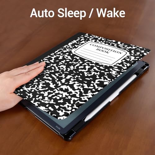 CoBak Funda para Kindle Scribe de 3ª generación 2025 de 11 pulgadas, Kindle Scribe Colorsoft – Funda de piel sintética con encendido automático, soporte para bolígrafo para Scribe de 11 pulgadas