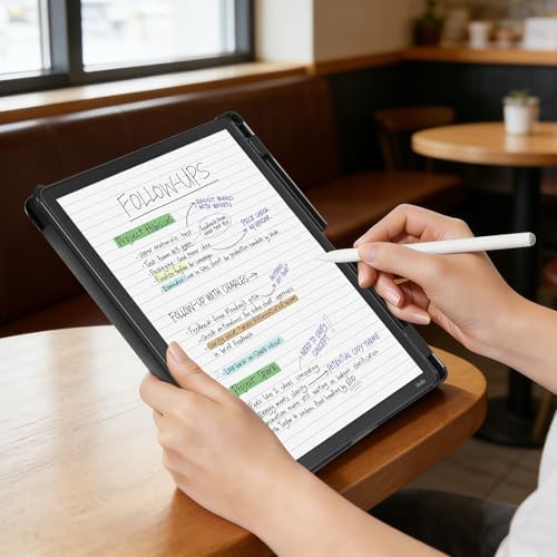 CoBak Funda para Kindle Scribe de 3ª generación 2025 de 11 pulgadas, Kindle Scribe Colorsoft – Funda de piel sintética con encendido automático, soporte para bolígrafo para Scribe de 11 pulgadas