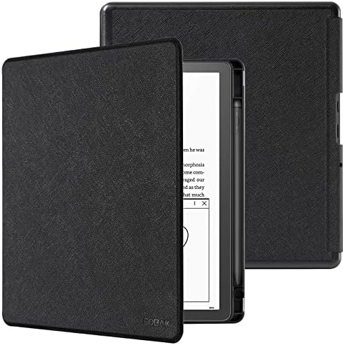 CoBak Funda para Kindle Scribe de 3ª generación 2025 de 11 pulgadas, Kindle Scribe Colorsoft – Funda de piel sintética con encendido automático, soporte para bolígrafo para Scribe de 11 pulgadas