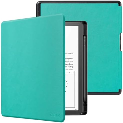 CoBak Funda para Kindle Scribe de 3ª generación 2025 de 11 pulgadas, Kindle Scribe Colorsoft – Funda de piel sintética con encendido automático, soporte para bolígrafo para Scribe de 11 pulgadas