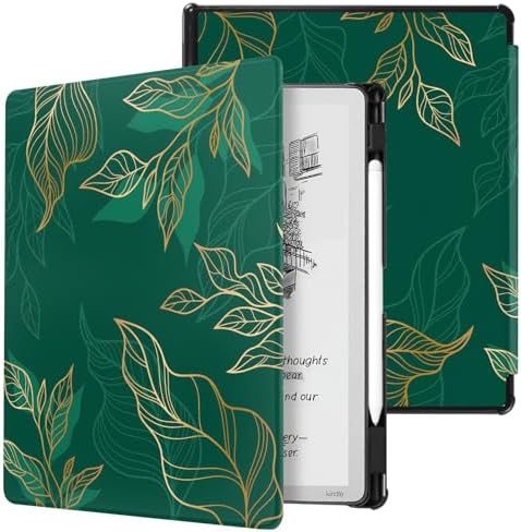 CoBak Funda para Kindle Scribe de 3ª generación 2025 de 11 pulgadas, Kindle Scribe Colorsoft – Funda de piel sintética con encendido automático, soporte para bolígrafo para Scribe de 11 pulgadas