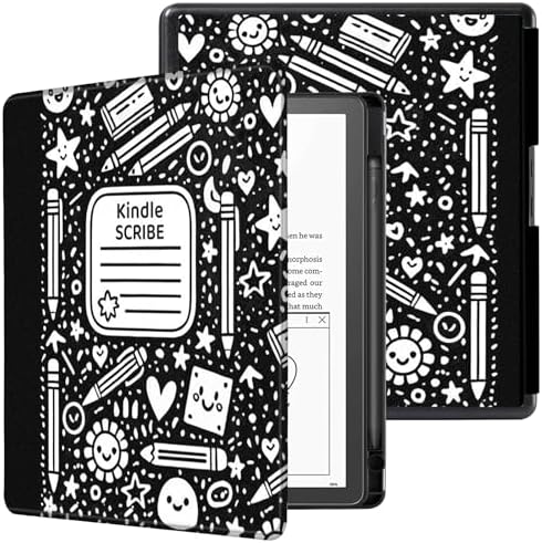 CoBak Funda para Kindle Scribe de 3ª generación 2025 de 11 pulgadas, Kindle Scribe Colorsoft – Funda de piel sintética con encendido automático, soporte para bolígrafo para Scribe de 11 pulgadas