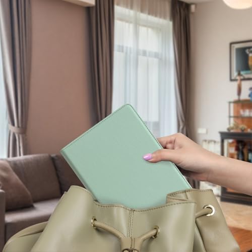 CoBak Case with Stand for Kindle Paperwhite 12th Gen 2024 Released  7  & Kindle Colorsoft Signature Edition   Durable PU Leather Cover with Auto Sleep Wake  Card Slot  Hand Strap Feature  Sage Green