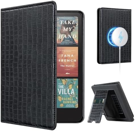 CoBak Case with Stand for Kindle Paperwhite 12th Gen 2024 Released  7  & Kindle Colorsoft Signature Edition   Durable PU Leather Cover with Auto Sleep Wake  Card Slot  Hand Strap Feature  Sage Green