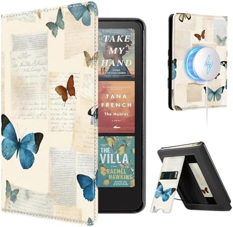 CoBak Case with Stand for Kindle Paperwhite 12th Gen 2024 Released  7  & Kindle Colorsoft Signature Edition   Durable PU Leather Cover with Auto Sleep Wake  Card Slot  Hand Strap Feature  Sage Green