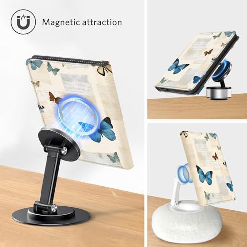 CoBak Case with Stand for Kindle Paperwhite 12th Gen 2024 Released  7  & Kindle Colorsoft Signature Edition   Durable PU Leather Cover with Auto Sleep Wake  Card Slot  Hand Strap Feature  Sage Green