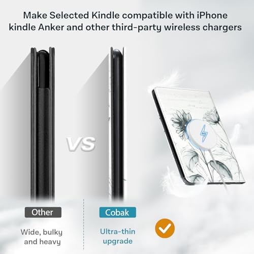 CoBak Case with Stand for Kindle Paperwhite 12th Gen 2024 Released  7  & Kindle Colorsoft Signature Edition   Durable PU Leather Cover with Auto Sleep Wake  Card Slot  Hand Strap Feature  Sage Green