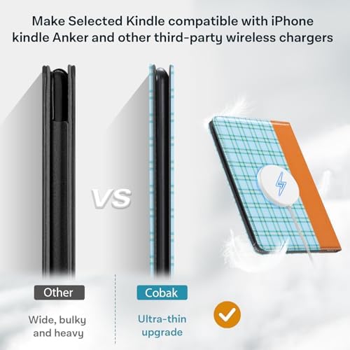 CoBak Case with Stand for Kindle Paperwhite 12th Gen 2024 Released  7  & Kindle Colorsoft Signature Edition   Durable PU Leather Cover with Auto Sleep Wake  Card Slot  Hand Strap Feature  Sage Green