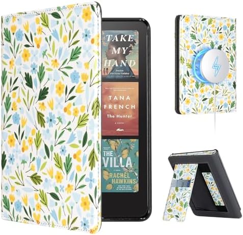 CoBak Case with Stand for Kindle Paperwhite 12th Gen 2024 Released  7  & Kindle Colorsoft Signature Edition   Durable PU Leather Cover with Auto Sleep Wake  Card Slot  Hand Strap Feature  Sage Green