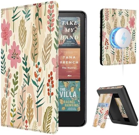 CoBak Case with Stand for Kindle Paperwhite 12th Gen 2024 Released  7  & Kindle Colorsoft Signature Edition   Durable PU Leather Cover with Auto Sleep Wake  Card Slot  Hand Strap Feature  Sage Green