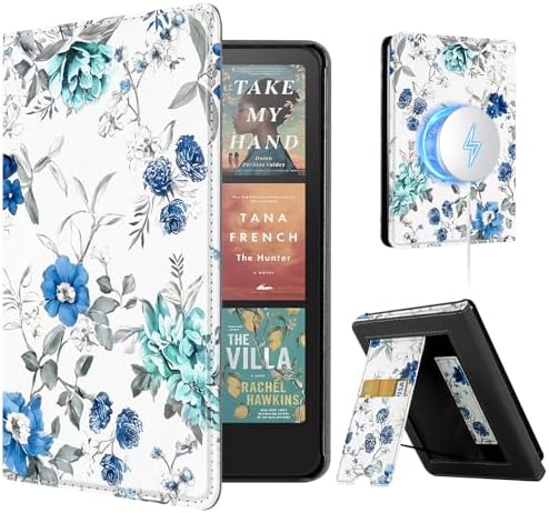 CoBak Case with Stand for Kindle Paperwhite 12th Gen 2024 Released  7  & Kindle Colorsoft Signature Edition   Durable PU Leather Cover with Auto Sleep Wake  Card Slot  Hand Strap Feature  Sage Green