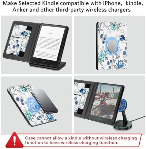 CoBak Case with Stand for Kindle Paperwhite 12th Gen 2024 Released  7  & Kindle Colorsoft Signature Edition   Durable PU Leather Cover with Auto Sleep Wake  Card Slot  Hand Strap Feature  Sage Green