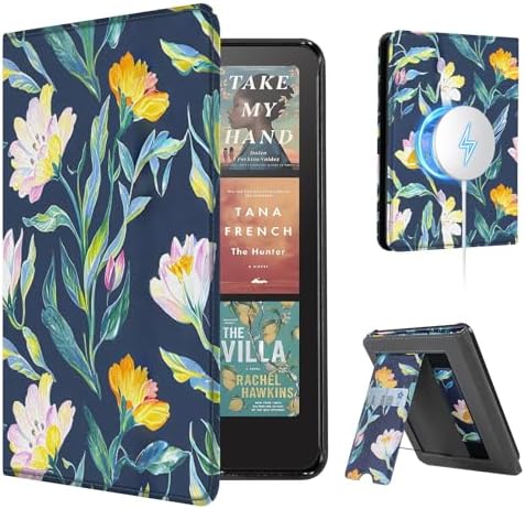 CoBak Case with Stand for Kindle Paperwhite 12th Gen 2024 Released  7  & Kindle Colorsoft Signature Edition   Durable PU Leather Cover with Auto Sleep Wake  Card Slot  Hand Strap Feature  Sage Green