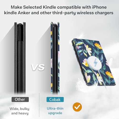 CoBak Case with Stand for Kindle Paperwhite 12th Gen 2024 Released  7  & Kindle Colorsoft Signature Edition   Durable PU Leather Cover with Auto Sleep Wake  Card Slot  Hand Strap Feature  Sage Green