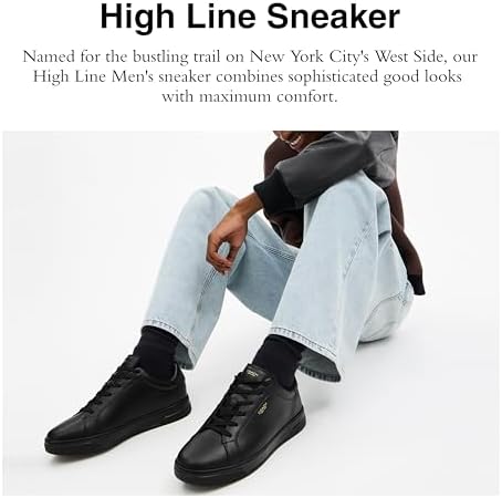 Coach Mens Mens High Line Sneaker, Talla 9.5