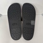 Coach Signature Logo Canvas Pool Slide Sandals Tan Men s US Size 10 D