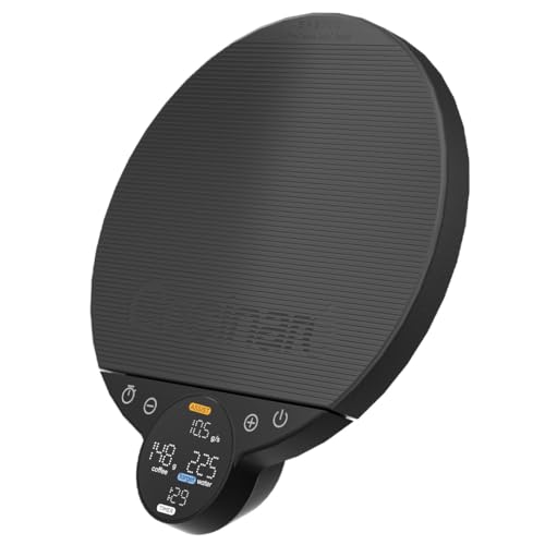 Cocinare Balance Lite Coffee Scale with Timer  3kg/0 1g Precision Digital Scale for Pour Over  Espresso & Drip  3 Brewing Modes  Assist  Weigh  Competition   Adjustable Ratios & Flow Rate  Black