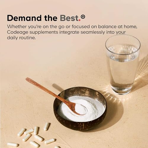 Codeage Marine Collagen Powder   Wild Caught Hydrolyzed Fish Collagen Peptides   Type 1 & 3 Collagen Protein Supplement   Amino Acids for Skin  Hair  Nails   Paleo Friendly  Non GMO  15 87 Ounces