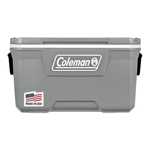 Coleman Classic Series - Hielera portátil con aislamiento, resistente a fugas, para exteriores, conversa el hielo hasta por 5 días, 52, 70, 120 y 150 cuartos de galón