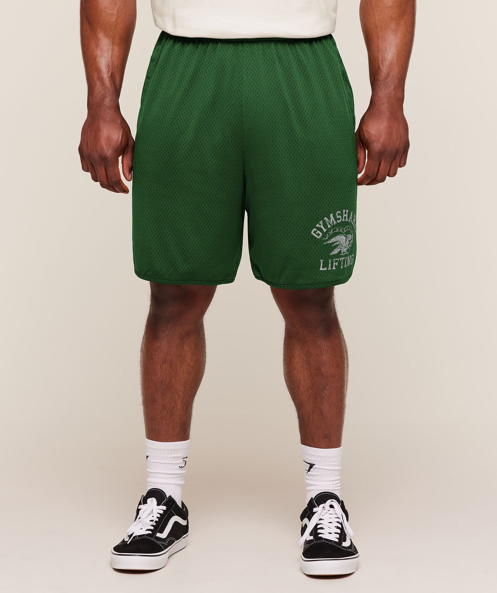 Collective Mesh Shorts - Athletic Green