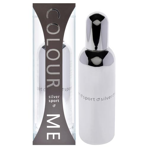 Colour Me Silver Sport by Milton Lloyd for Men   3 oz EDT Spray