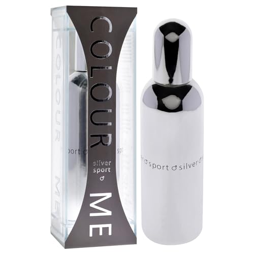 Colour Me Silver Sport by Milton Lloyd for Men   3 oz EDT Spray