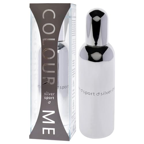 Colour Me Silver Sport by Milton Lloyd for Men   3 oz EDT Spray