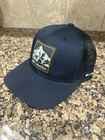 Columbia Mesh Snapback Hat   Color  Black Mountain Art Patch O/S  New w/Tags