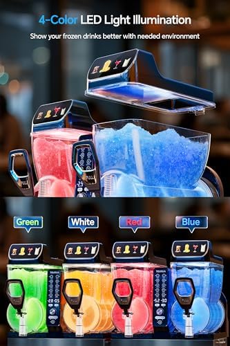 Commercial Slushie Machine  Margarita Daiquiri Wine Frappe Slush Frozen Drink Machine  30L