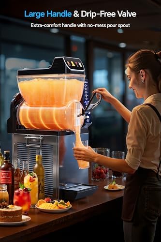 Commercial Slushie Machine  Margarita Daiquiri Wine Frappe Slush Frozen Drink Machine  30L