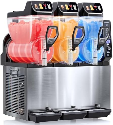 Commercial Slushie Machine  Margarita Daiquiri Wine Frappe Slush Frozen Drink Machine  30L