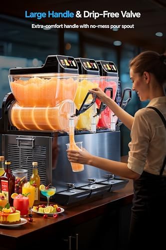 Commercial Slushie Machine  Margarita Daiquiri Wine Frappe Slush Frozen Drink Machine  30L