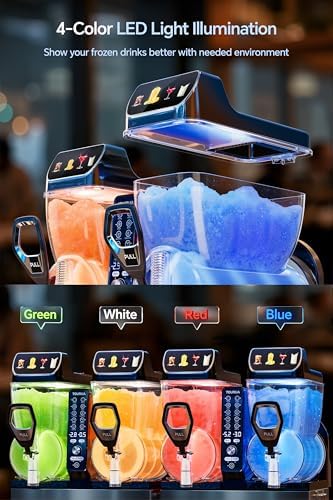 Commercial Slushie Machine  Margarita Daiquiri Wine Frappe Slush Frozen Drink Machine  30L