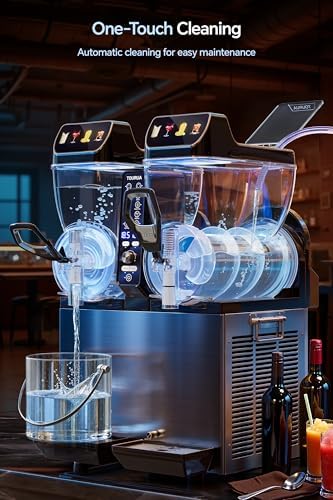 Commercial Slushie Machine  Margarita Daiquiri Wine Frappe Slush Frozen Drink Machine  30L