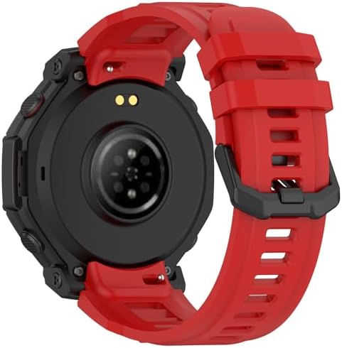 Compatible for Amazfit T Rex 3 Pro 48mm  22mm Width Soft Silicone Wristband Replacement WatchBand Strap for Amazfit T Rex 3 Pro Smartwatch
