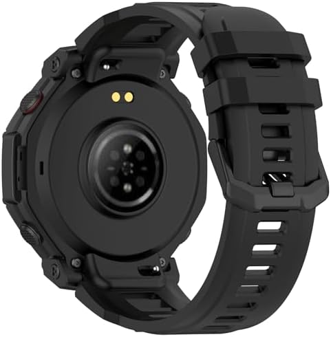 Compatible for Amazfit T Rex 3 Pro 48mm  22mm Width Soft Silicone Wristband Replacement WatchBand Strap for Amazfit T Rex 3 Pro Smartwatch
