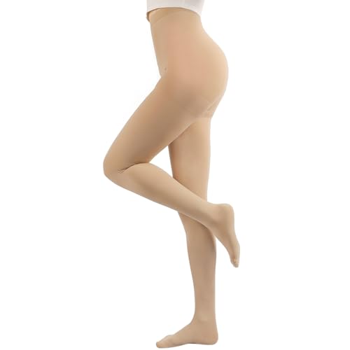 Compression Pantyhose Stockings for Women Men  20 30 mmHg Medical Graduated Support Opaque Closed Toe Hose Tights