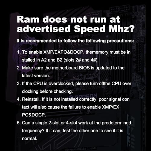 Memoria RAM de escritorio para computadora DDR5 32 GB (2 x 16 GB) 6000MT/s CL36 1.35V overclocking XMP 3.0 y AMD Expo con disipador de calor para juegos de PC, oficina/PS, plata