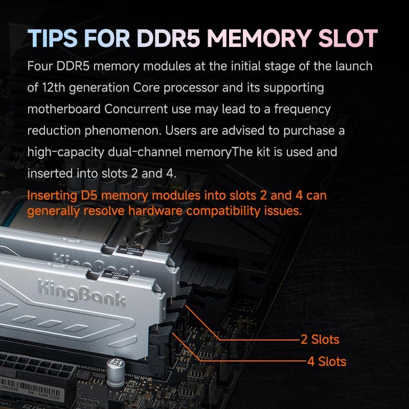 Memoria RAM de escritorio para computadora DDR5 32 GB (2 x 16 GB) 6000MT/s CL36 1.35V overclocking XMP 3.0 y AMD Expo con disipador de calor para juegos de PC, oficina/PS, plata