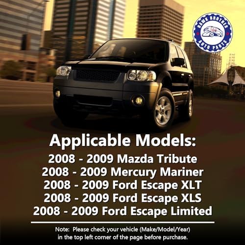 Control Arm  Replacement For Control Arm With Ball Joint Sway Bar Tie Rods Boots Suspension Kit Compatible With 2005 2009 Ford Escape  2005 2009 Mercury Mariner  2005 2009 Mazda Tribute